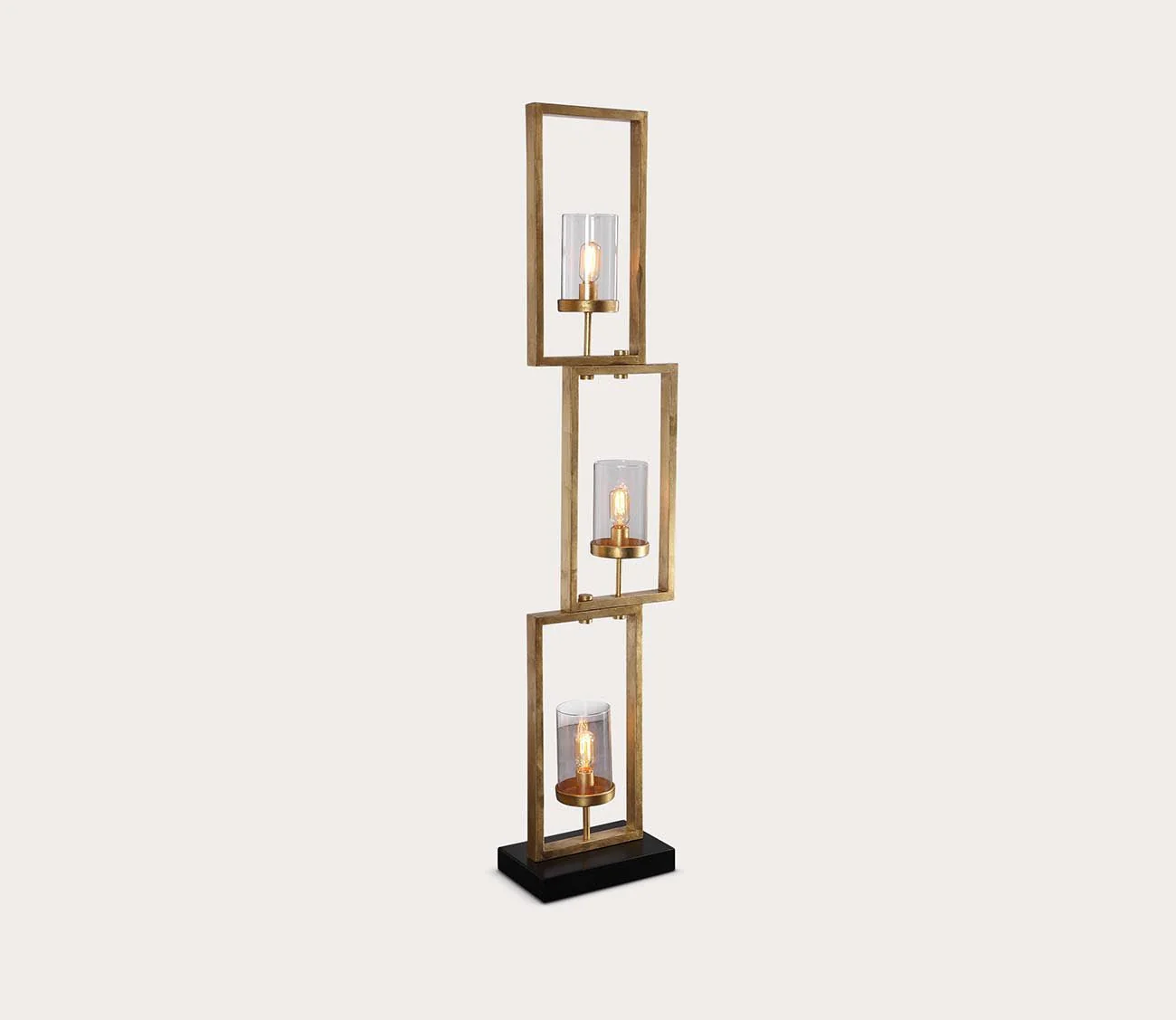 Uttermost Cielo Staggered Rectangles Floor Lamp - Image 4