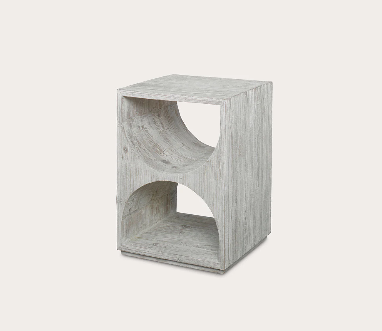 Uttermost Hans White Side Table - Image 7