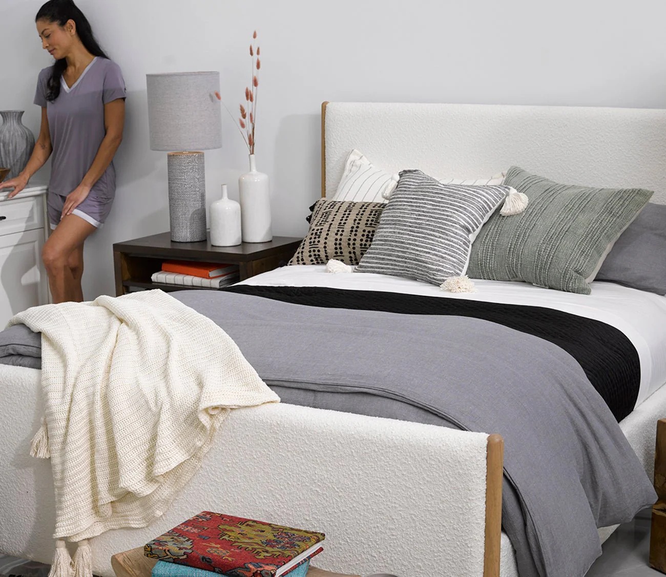 Villa by Classic Home Veda Knit Throw Blanket - Image 12