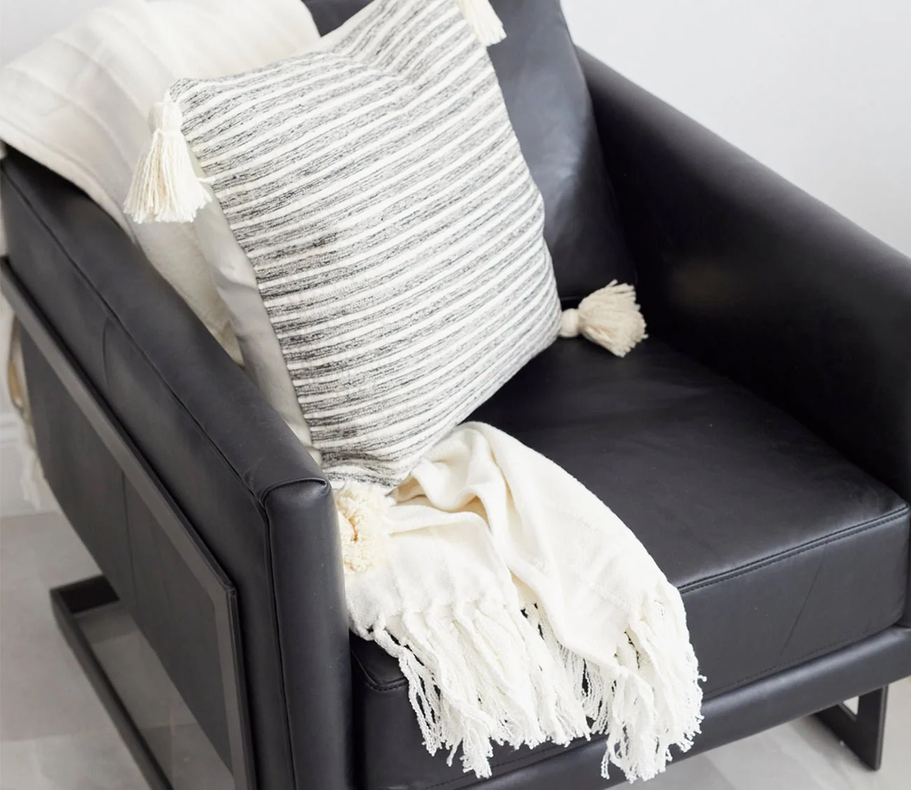 Villa by Classic Home Veda Knit Throw Blanket - Image 7